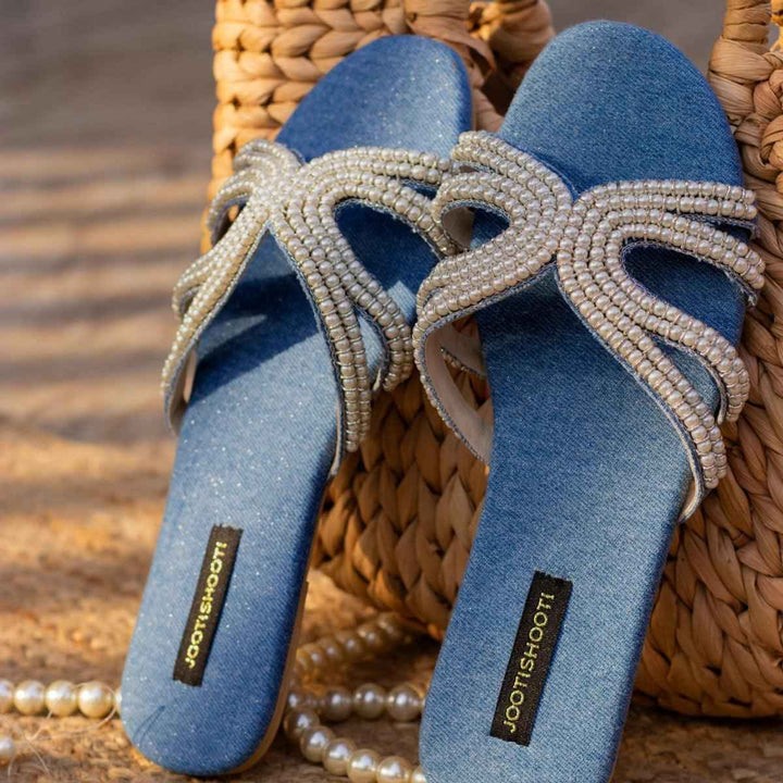 Nelly Pearl Slides - Jooti Shooti