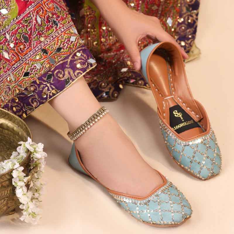 Shimmer Jaal Sea Mist