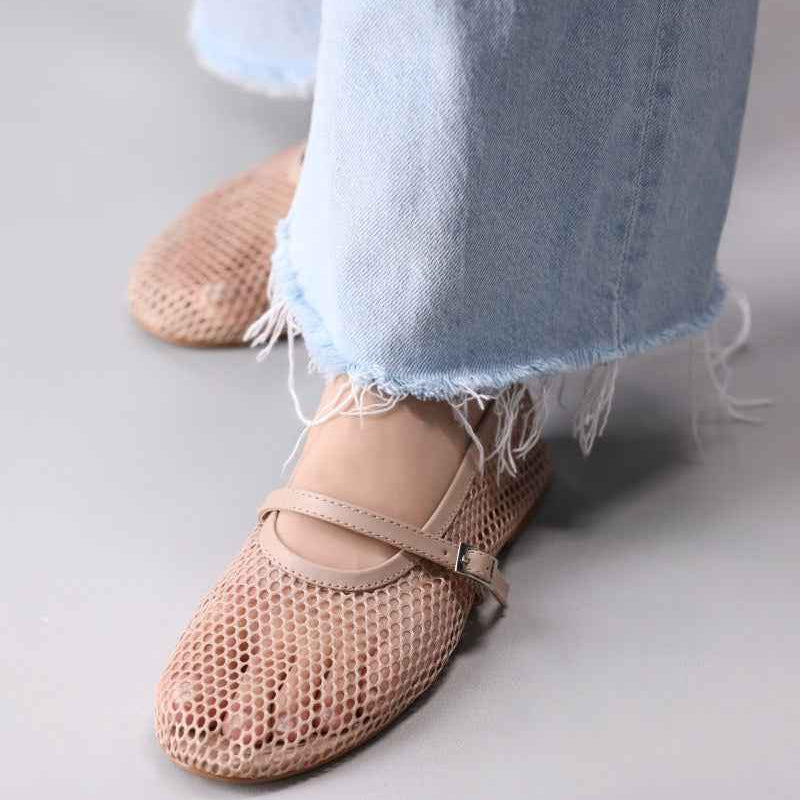 Sand Breeze Mesh Mary Jane
