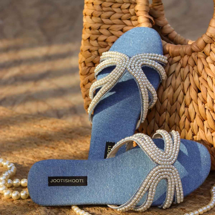 Nelly Pearl Slides - Jooti Shooti