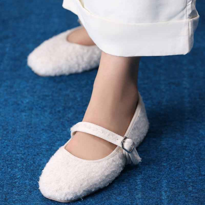 Snow Boucle Mary Jane