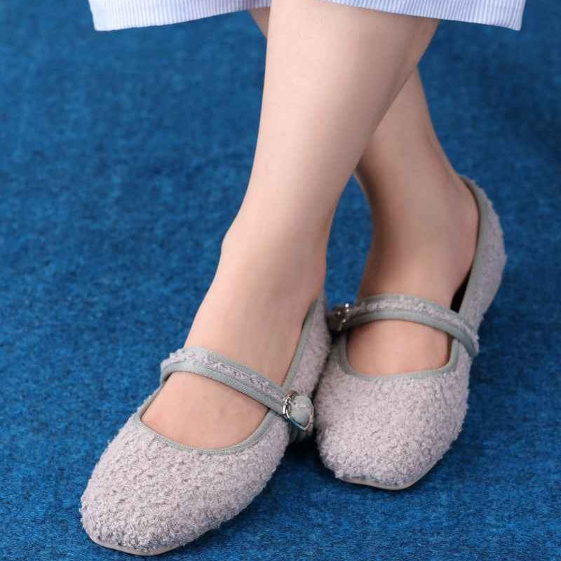 Moonstone Boucle Mary Jane