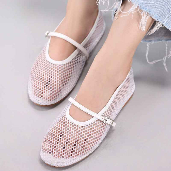Snow Breeze Mesh Mary Jane