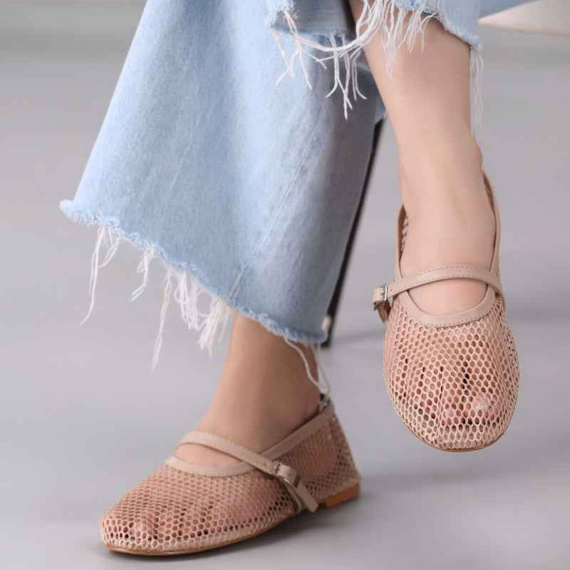 Sand Breeze Mesh Mary Jane