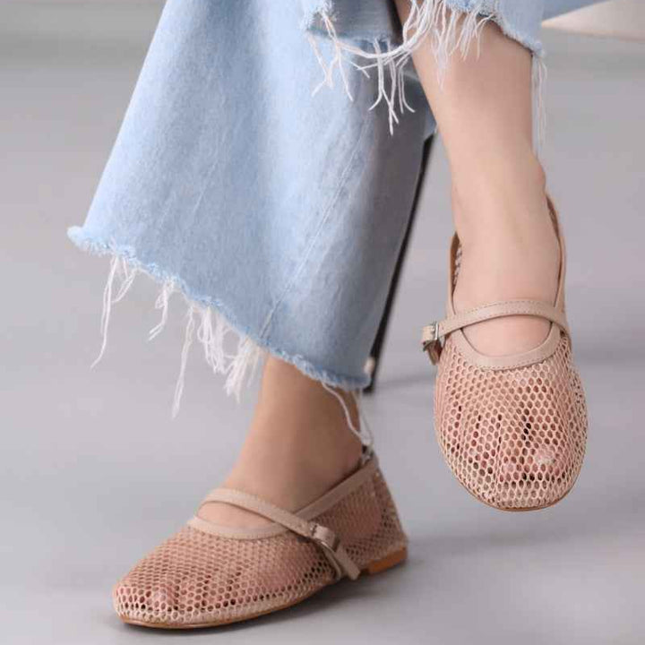 Sand Breeze Mesh Mary Jane
