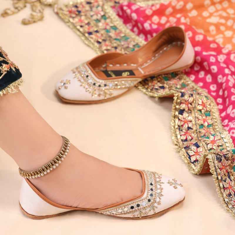 Mehfil Mirror Ivory Glow