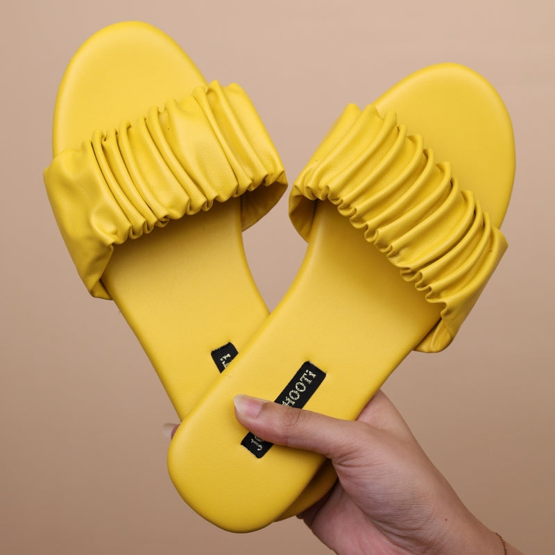 Scrunch It Up Yellow