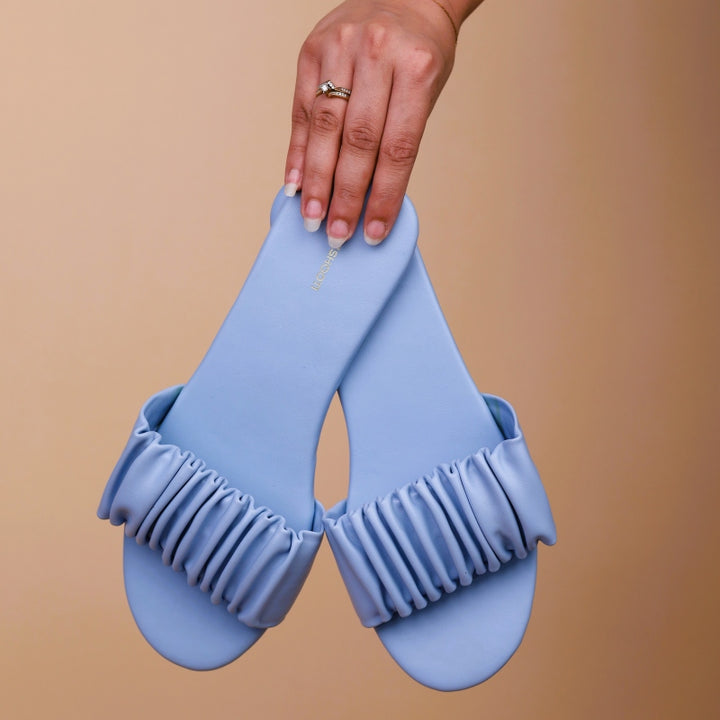 Scrunch It Up Sky Blue