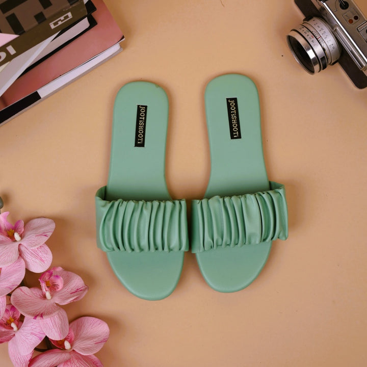 Scrunch It Up Mint Green