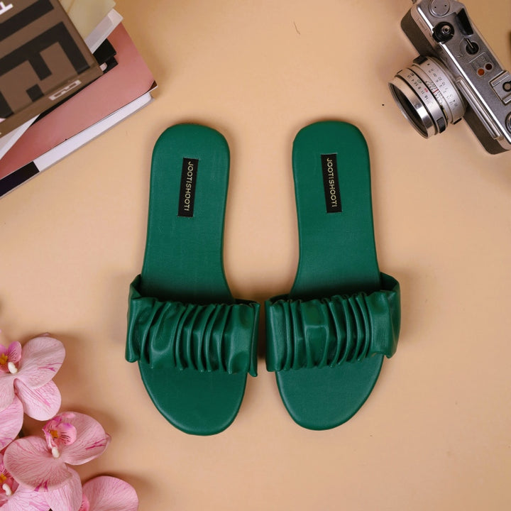 Scrunch It Up Green