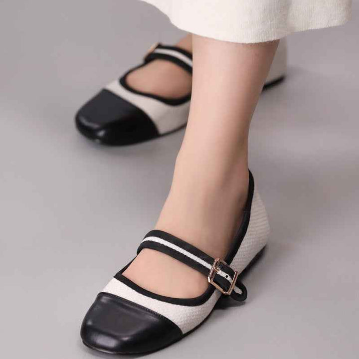 Parisian Cap-Toe Mary Jane