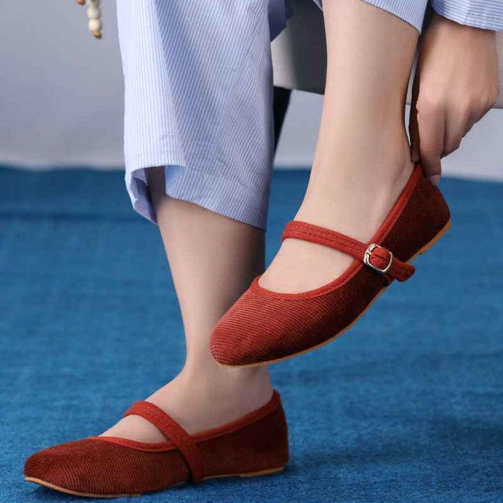 Ember Corduroy Mary Jane