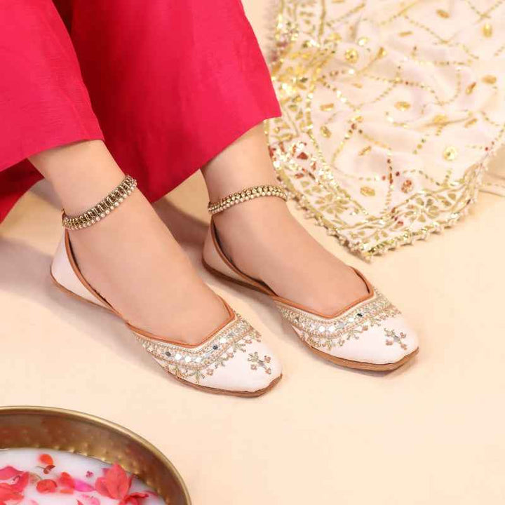Mehfil Mirror Ivory Glow