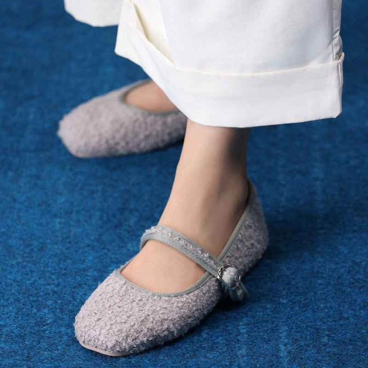 Moonstone Boucle Mary Jane