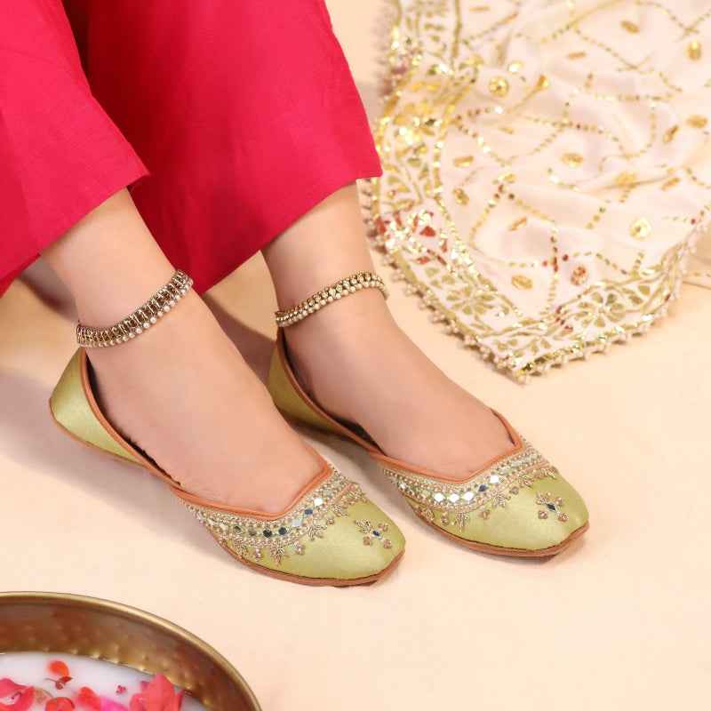 Mehfil Mirror Parrot Green
