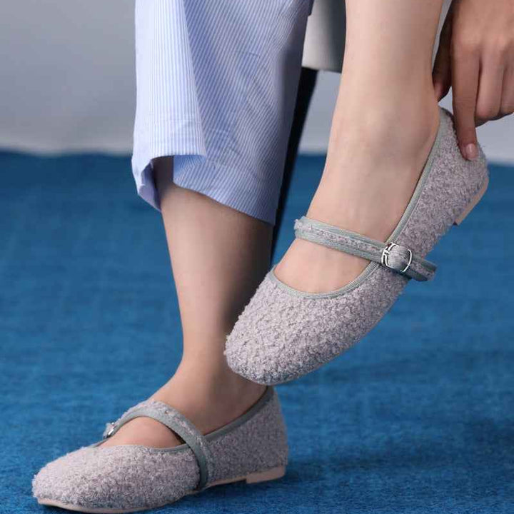 Moonstone Boucle Mary Jane