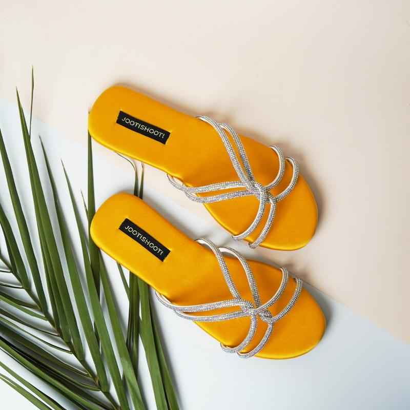 Yellow Passion Slides - Jooti Shooti